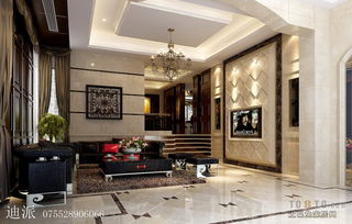 別墅 迪派裝飾設計案例 土巴兔深圳裝修網